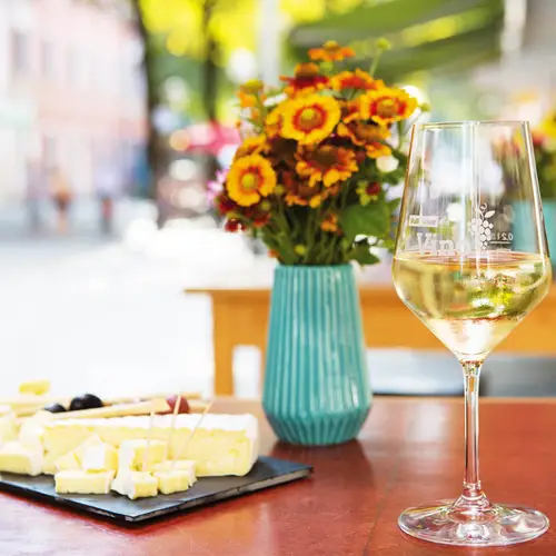 Wein und Käse