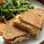 Kimchi grilled Cheese Sandwich
