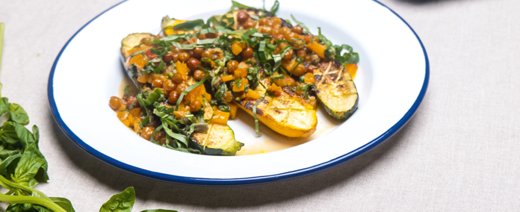 Bunte Zucchini